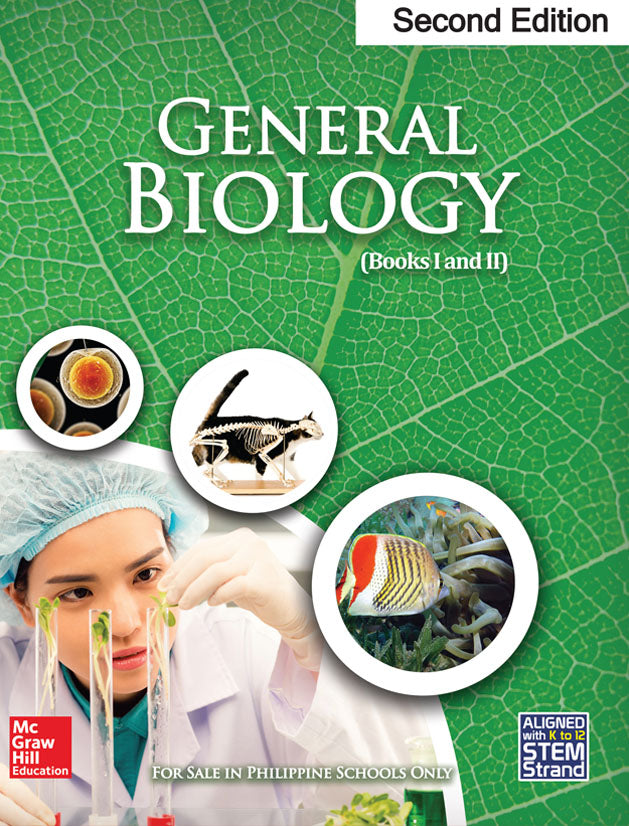 GENERAL BIOLOGY BOOKS I & II  2ND EDITION